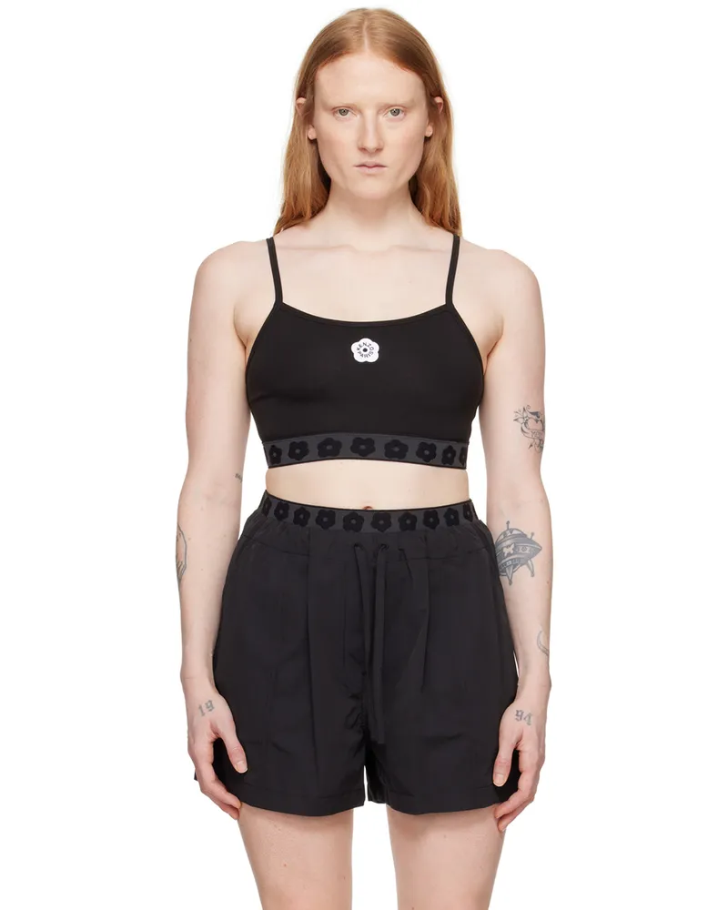 Kenzo Black Kenzo Paris Boke 2.0 Sport Bra Black