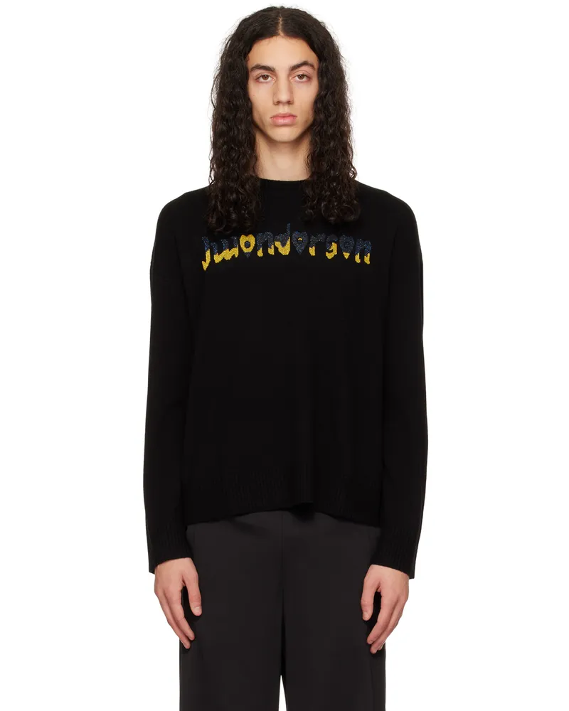J.W.Anderson Black Metallic Sweater 999