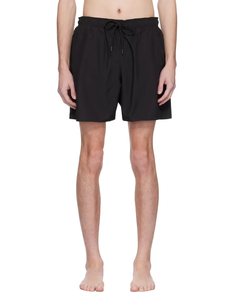 Lacoste Black Quick-Dry Swim Shorts 964