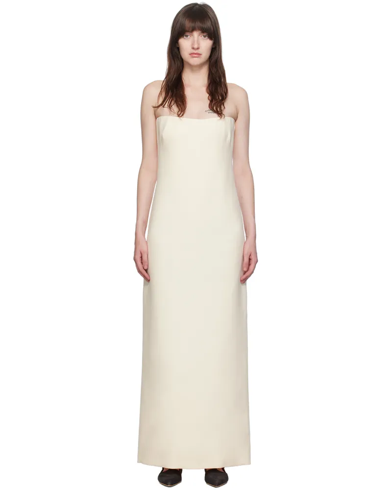 Gabriela Hearst Off-White Opus Maxi Dress Ivr