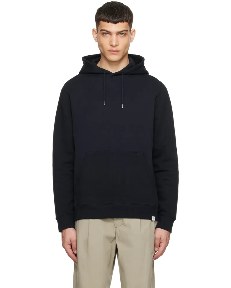 Norse Projects Navy Vagn Hoodie Dark