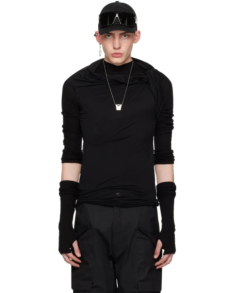 Rick Owens Black Banded I T-Shirt 09