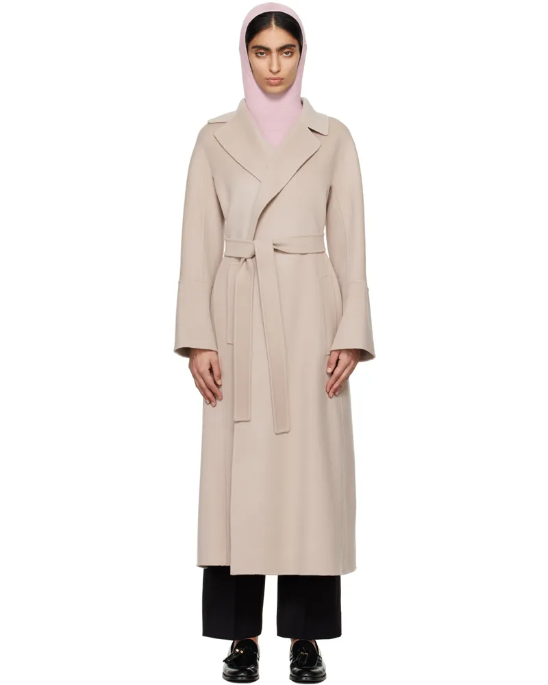 Max Mara Beige Elisa Coat 064