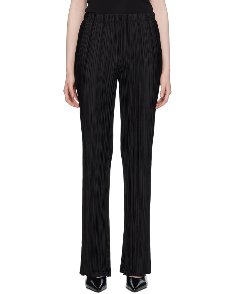 Anine Bing Black Billie Trousers Black