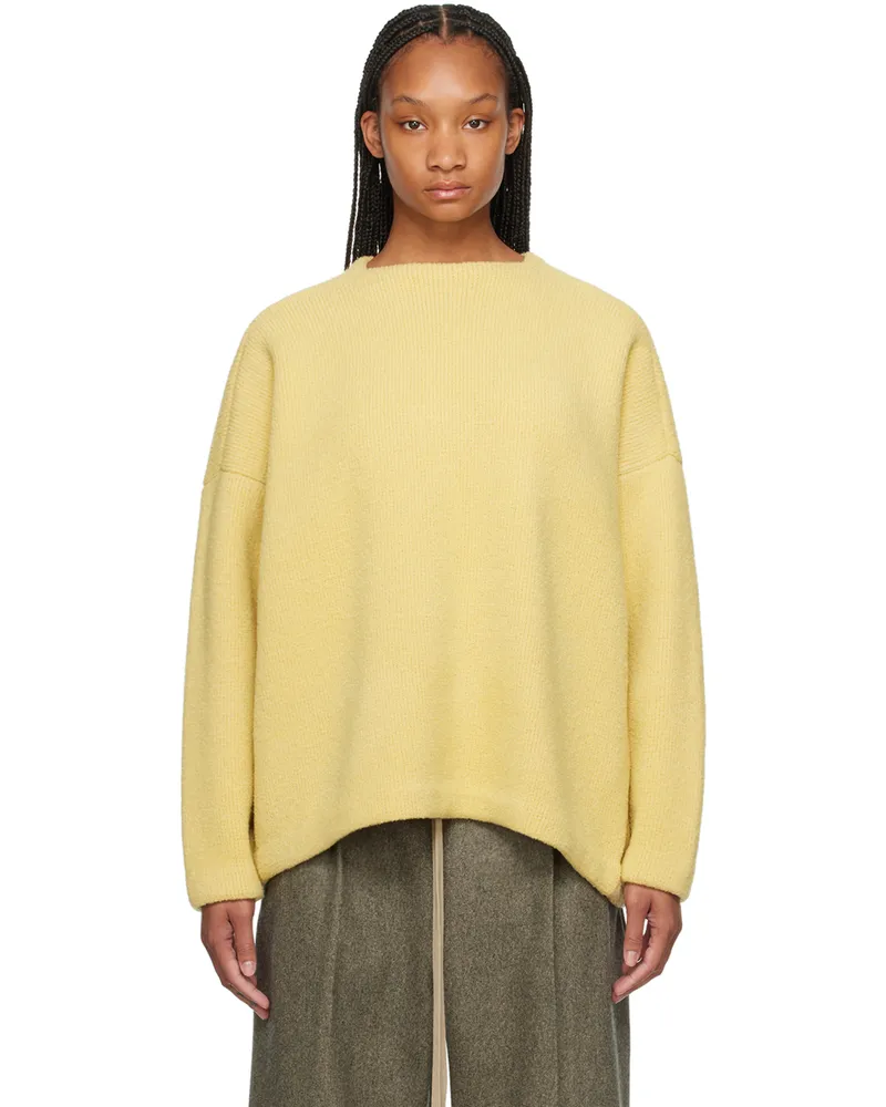 Fear of God Yellow Square Neck Sweater 740