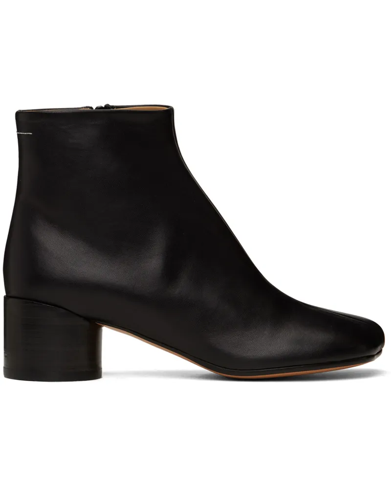 Maison Margiela Black Anatomic Ankle Boots T8013