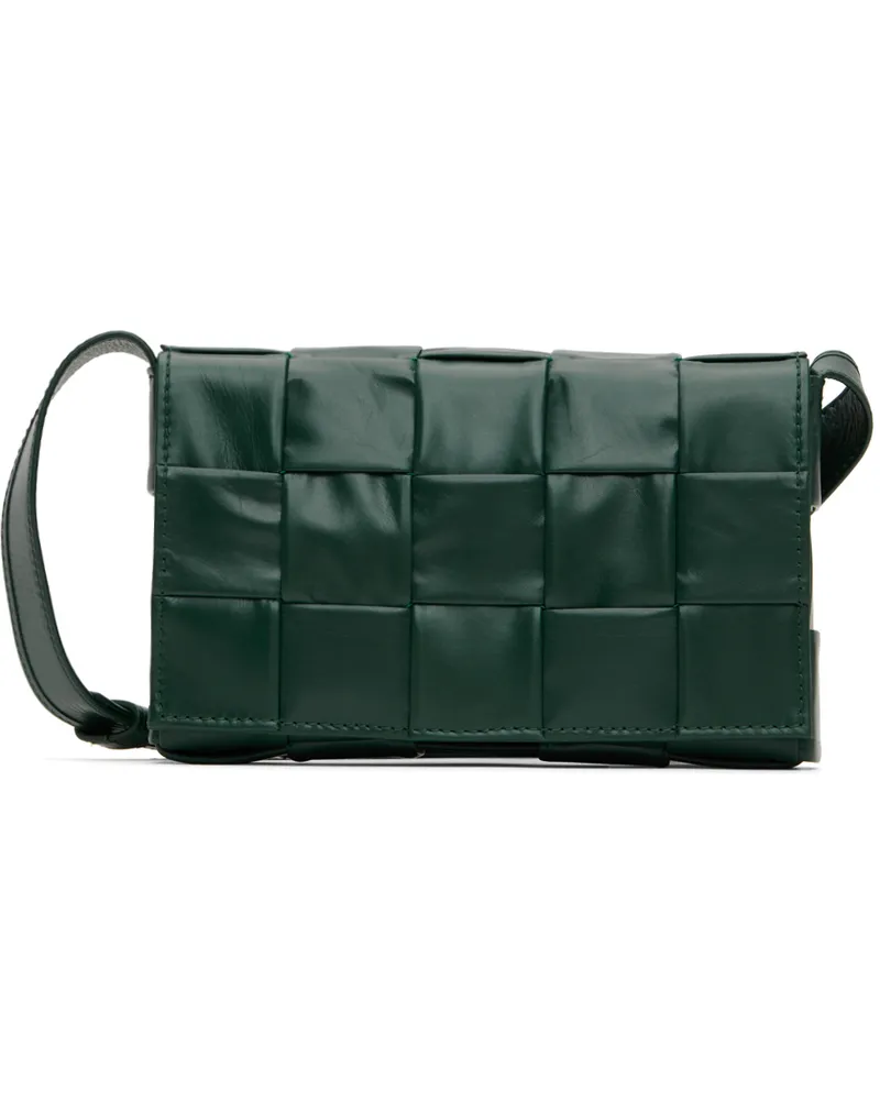 Bottega Veneta Green Small Cassette Bag 3061