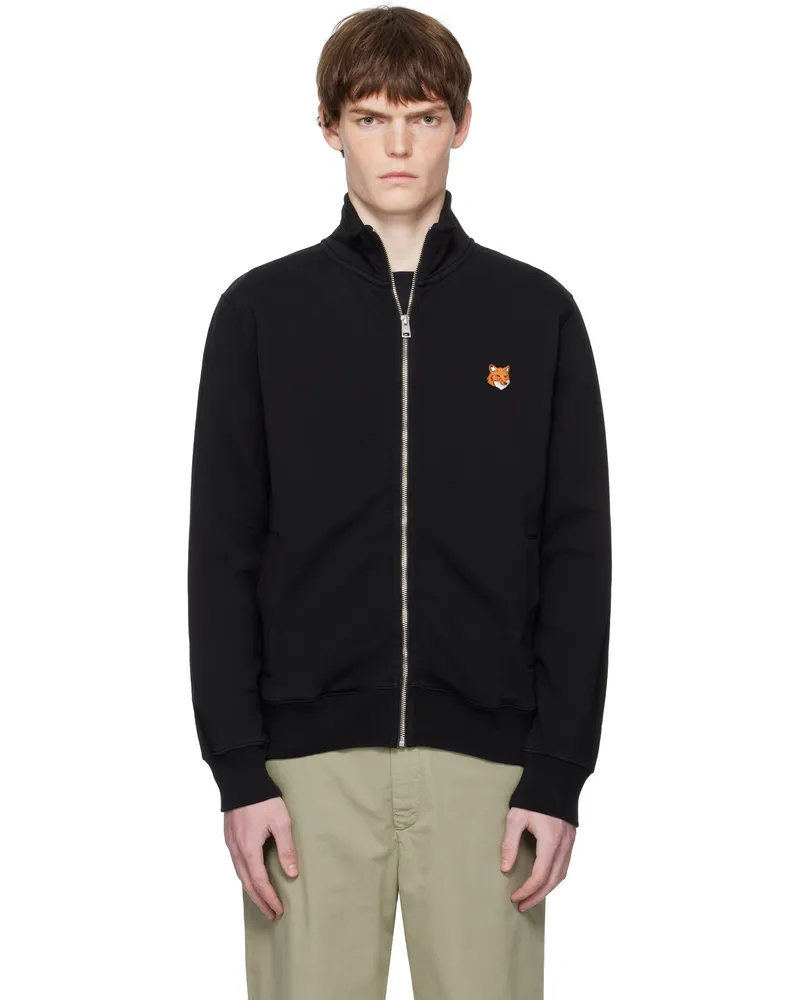 Kitsuné Black Fox Head Patch Fullzip Regular Sweatshirt P199