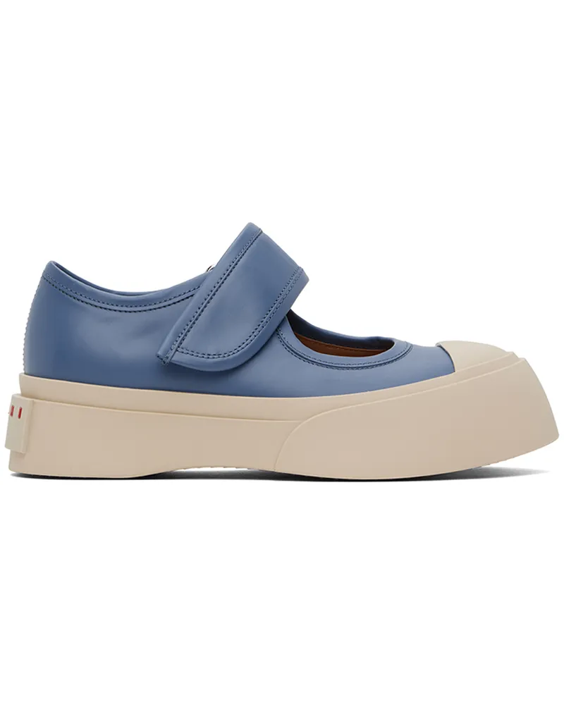 Marni Blue Pablo Mary Jane Sneakers 00b37