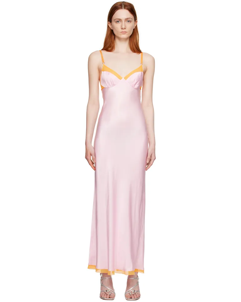 bec & bridge Pink Joelle Maxi Dress Quartz