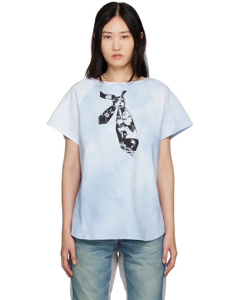 Rose Murdoch Blue Ivy T-Shirt Tie