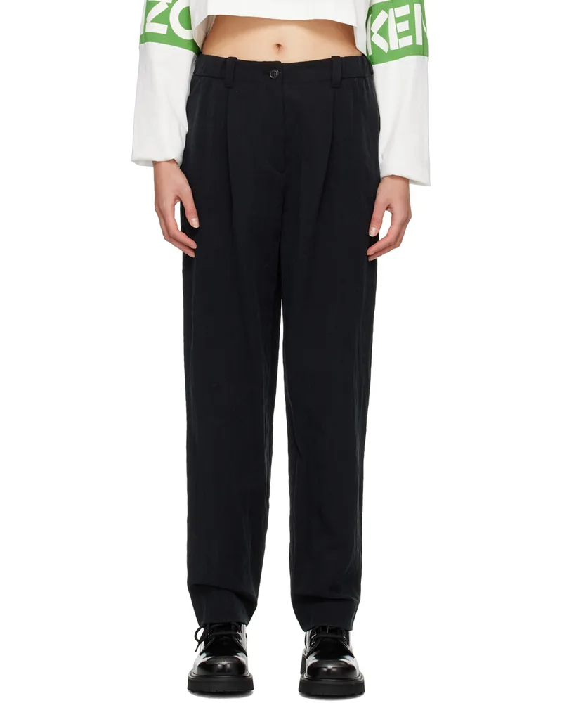 Kenzo Black Kenzo Paris Tailored Trousers 99