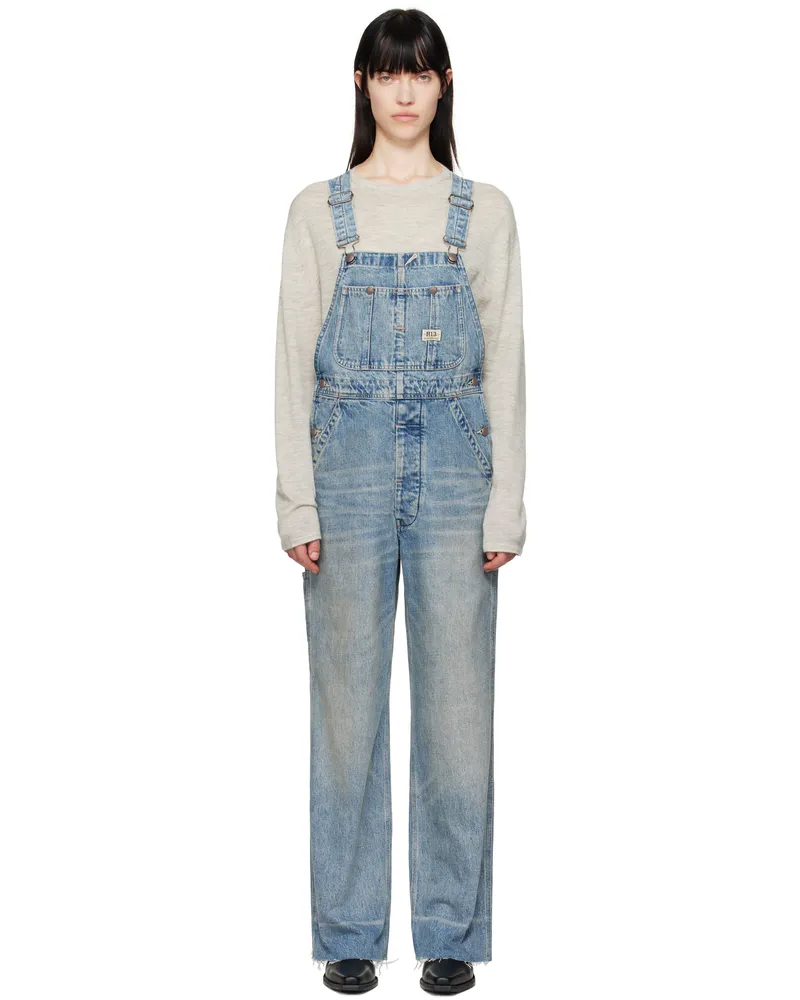 R13 Blue D'Arcy Overalls Lena