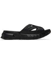 Givenchy Black Marshmallow Slides 001-black