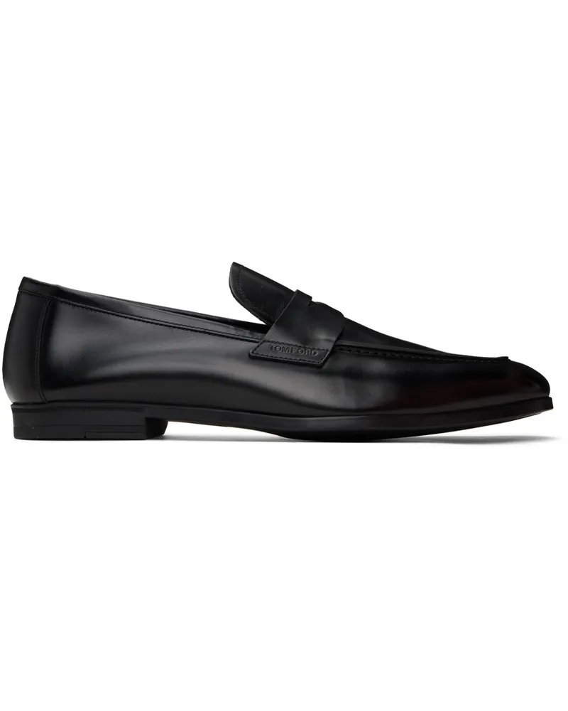 Tom Ford Black Sean Loafers Black