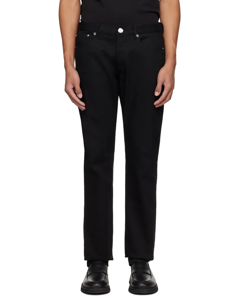 A.P.C. Black Petit Standard Jeans Lzz
