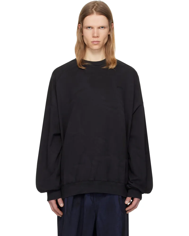 JUUN.J Black New Dyeing Sweatshirt Black