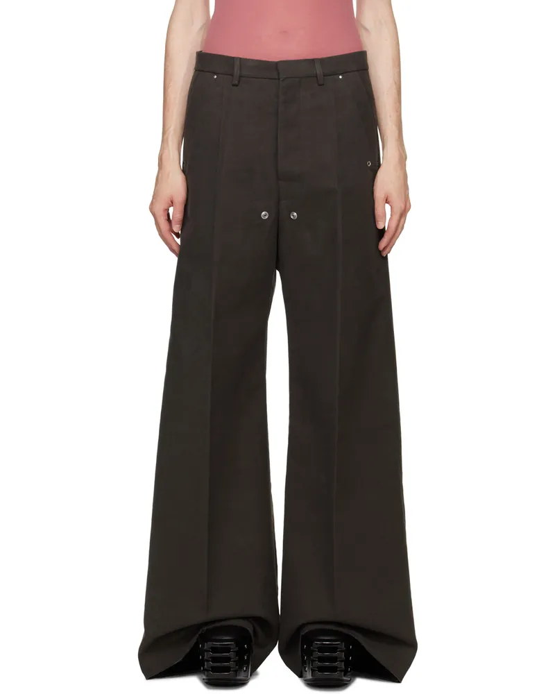 Rick Owens Gray Tailored Belas Trousers 78