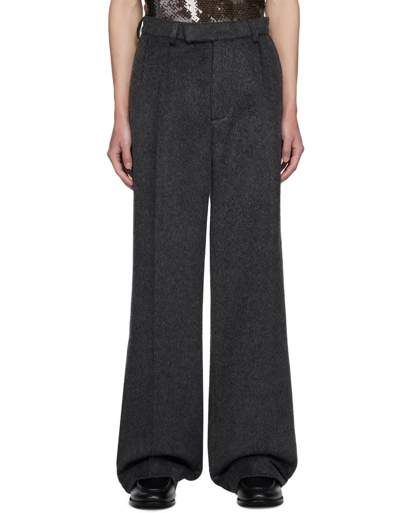 16ARLINGTON Gray Felix Trousers Grigio