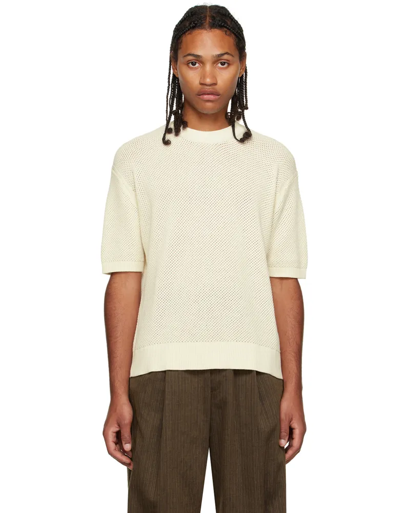 Factor's Off-White Crewneck Sweater Ivory