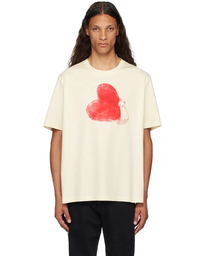 Lanvin Yellow Qixi T-Shirt 021