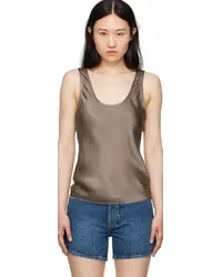 Anine Bing Brown Lea Tank Top Brown