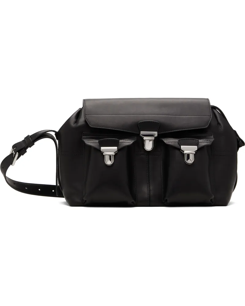 Christophe Lemaire Black Medium Gear Bag Bk999