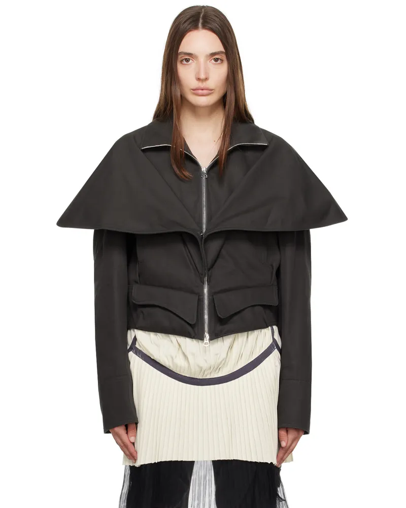 KIKO KOSTADINOV Gray Stockman Jacket Slate