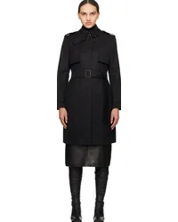 Mackage Black Winn Trench Coat Black