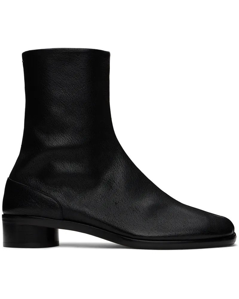 Maison Margiela Black Tabi Ankle Boots T8013