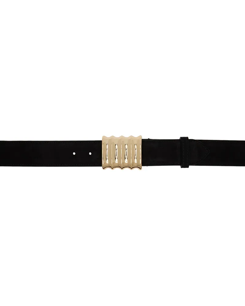 KHAITE Black 'The Medium Julius' Belt 200