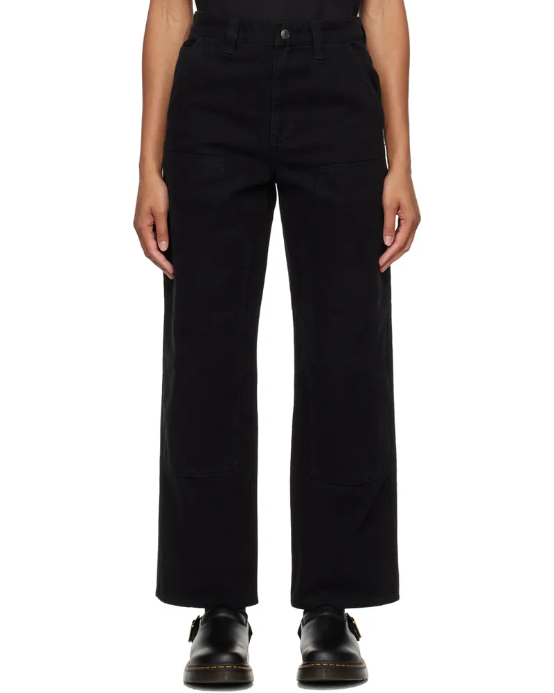 Stüssy Black Work Trousers Black