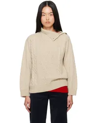 A.P.C. Beige Karen Turtleneck Paa