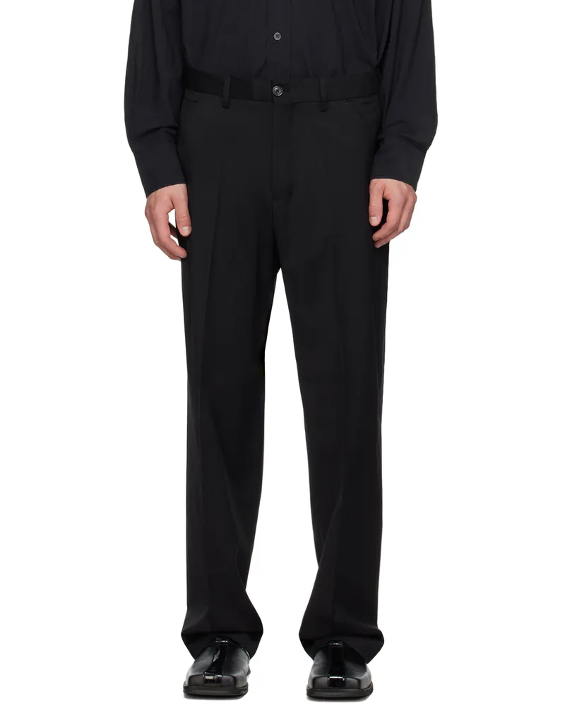 Our Legacy Black Chino 22 Trousers Black