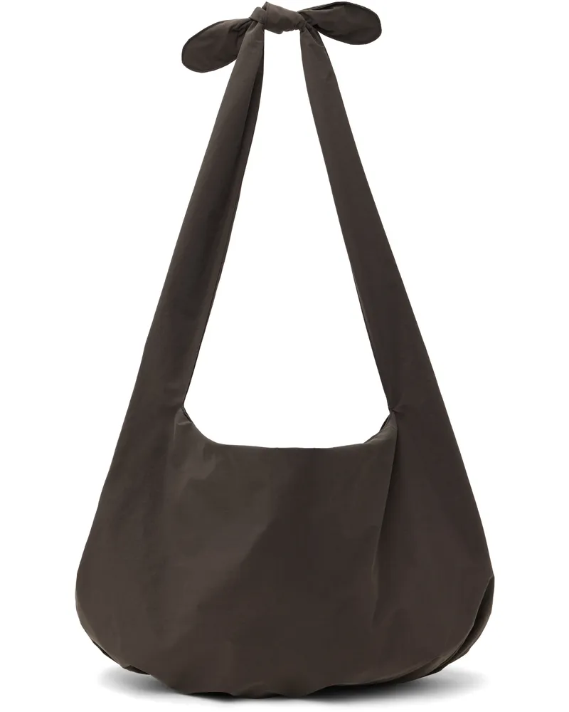 AMOMENTO SSENSE Exclusive Brown Large Shoulder Bag Brown