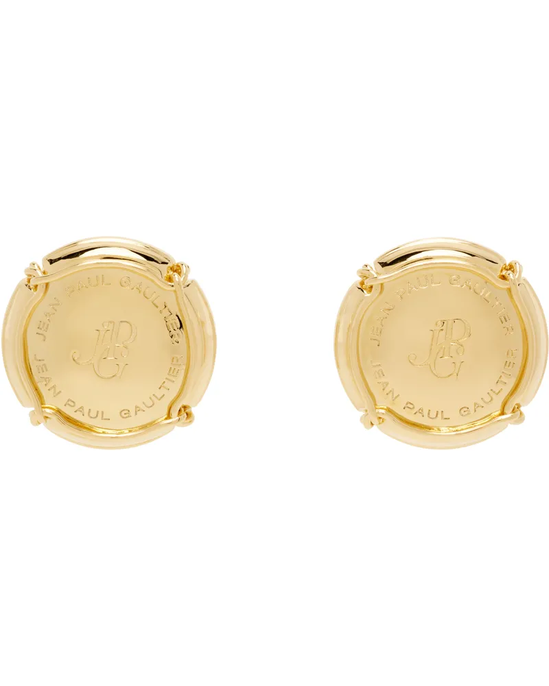 Jean Paul Gaultier The Champagne' Earrings 92-gold