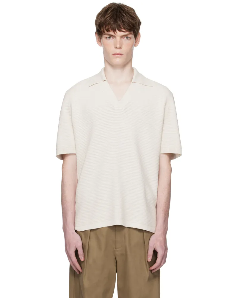 A.P.C. Beige Livio Polo Paa