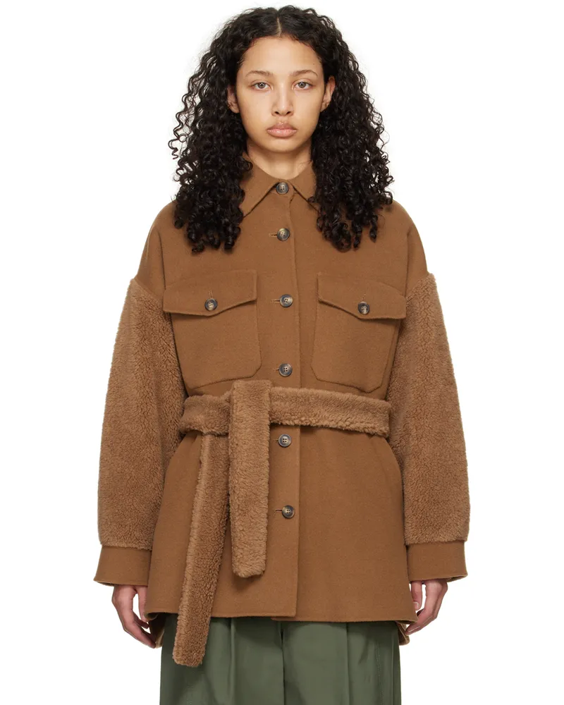 Max Mara Brown Rally Jacket 66