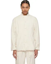 nanamica Off-White Band Collar Jacket Ec