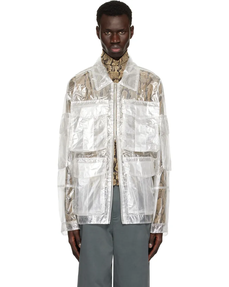 Dries van Noten Transparent Nylon Jacket 10