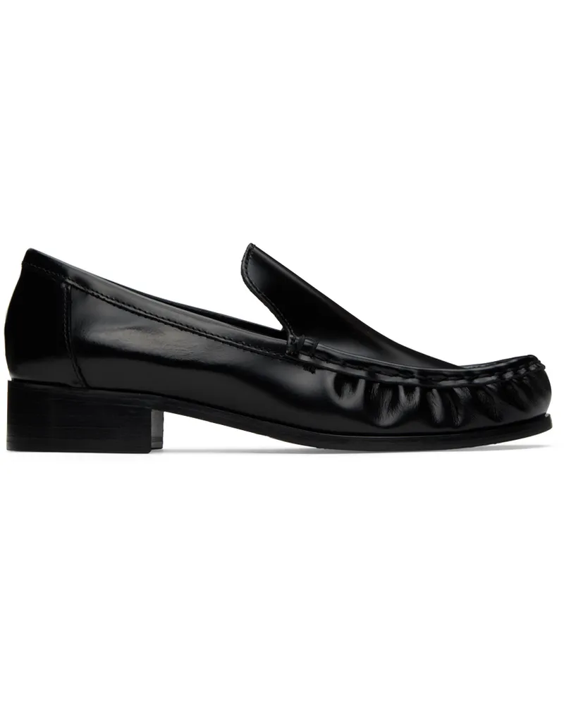 Acne Studios Black Leather Loafers 900