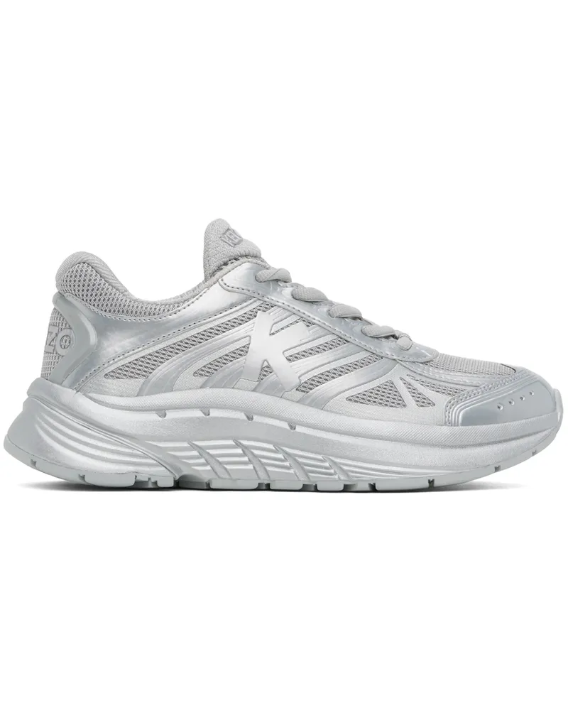 Kenzo Silver Kenzo Paris 'Kenzo-Pace' Sneakers Ag