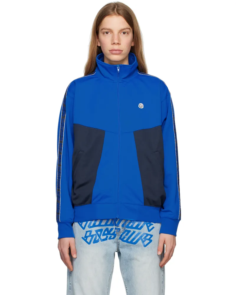 Billionaire Boys Club Blue & Black Paneled Track Jacket Blue