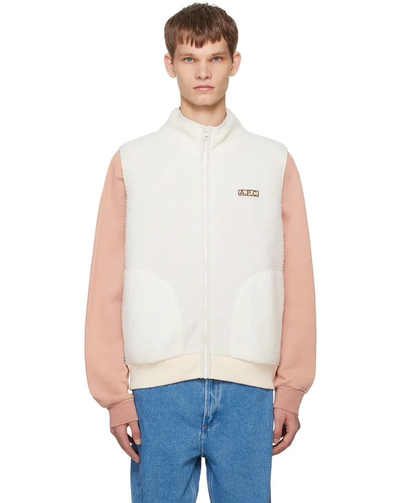 A.P.C. Off-White Sequoia Vest Aac
