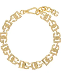 Dolce & Gabbana Gold 'DG' Choker Zoooro