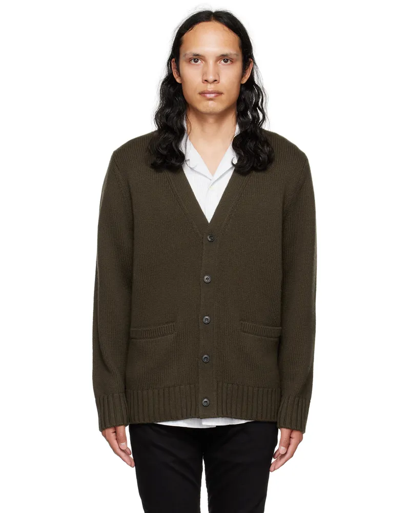 Vince Green Y-Neck Cardigan Eden-349edn
