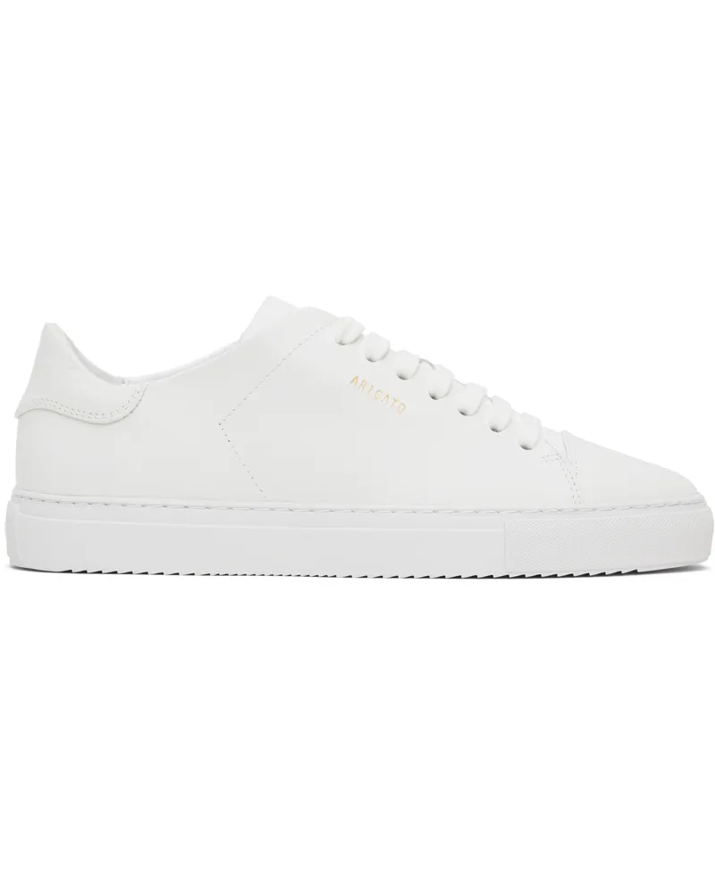 Axel Arigato White Clean 90 Croc Sneakers White