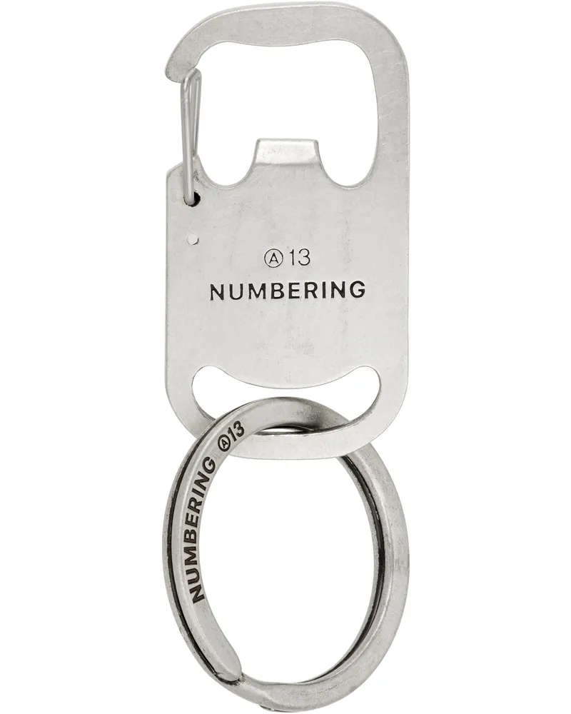 Numbering Silver #1009 Keychain Vintage