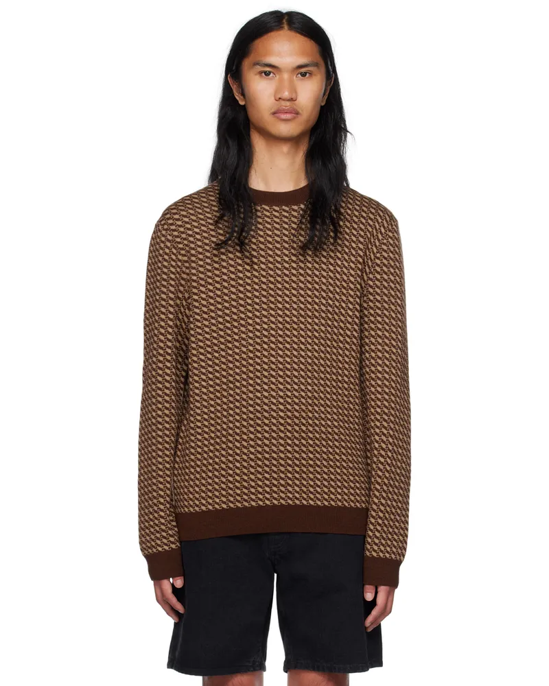 A.P.C. Brown David Sweater Caa