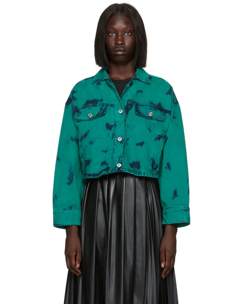 MSGM SSENSE Exclusive Blue Denim Jacket 83